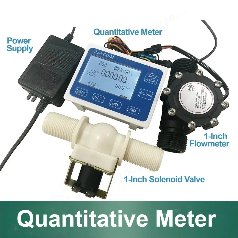 G1 Liquid Quantitative Flow Controller Filling Kit with Digital Flow Meter & 1