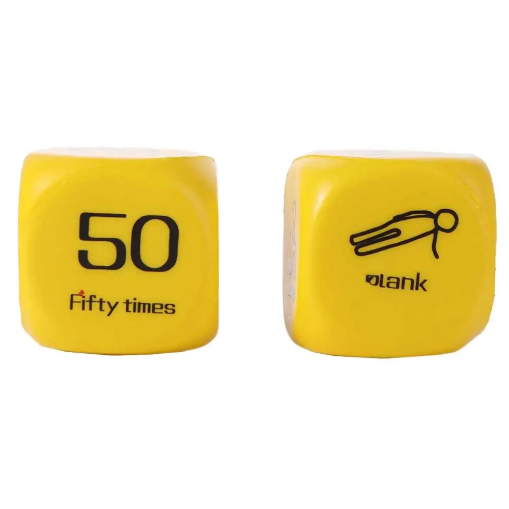 2 Stuks Jump 6 Trainingsprogramma's Willekeurige Fitness Project Bal Push-Up 10-60 Keer Fitness Serie Speelgoed EVA Grappige Zachte Sport Bal Gym