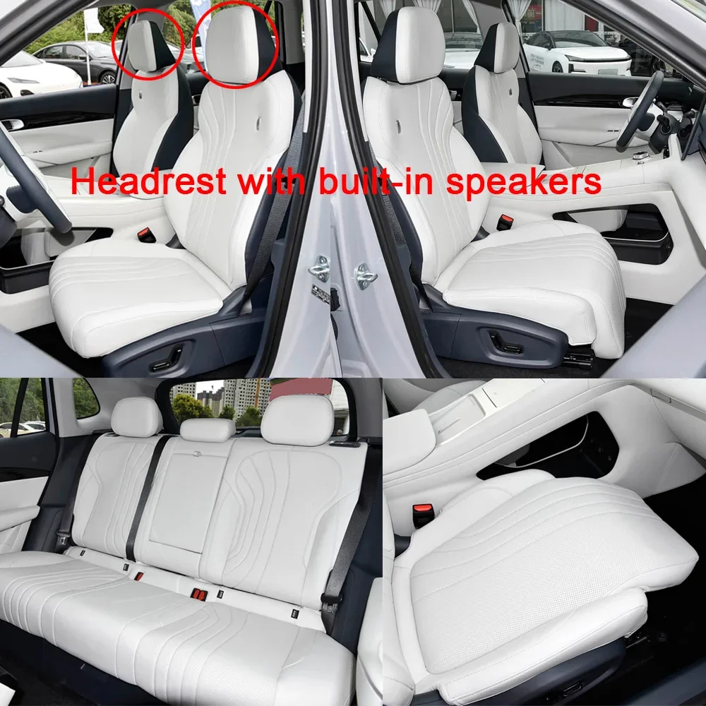 Spezieller Autositzbezug für Geely EX5 2024 2025 2026, PU-Leder-Sitzkissen-Schutz, Autositzbezüge, Innenraumzubehör – Detail 1