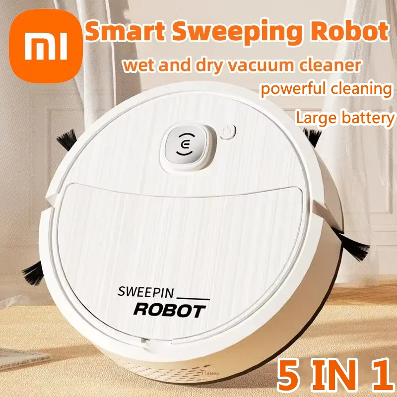 Xiaomi 5-In-1 Automatic Smart Sweeping Robot Vacuum Cleaner Suction Mopping Cleaning Machine Kitchen Robots Wireless Cleaner