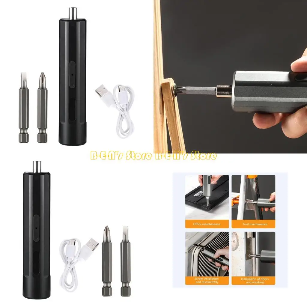 

Y1AD 34 in 1 Cordless Electric Screwdriver 3Nm 3.7V2A Rechargeable Battery 2000mAh
