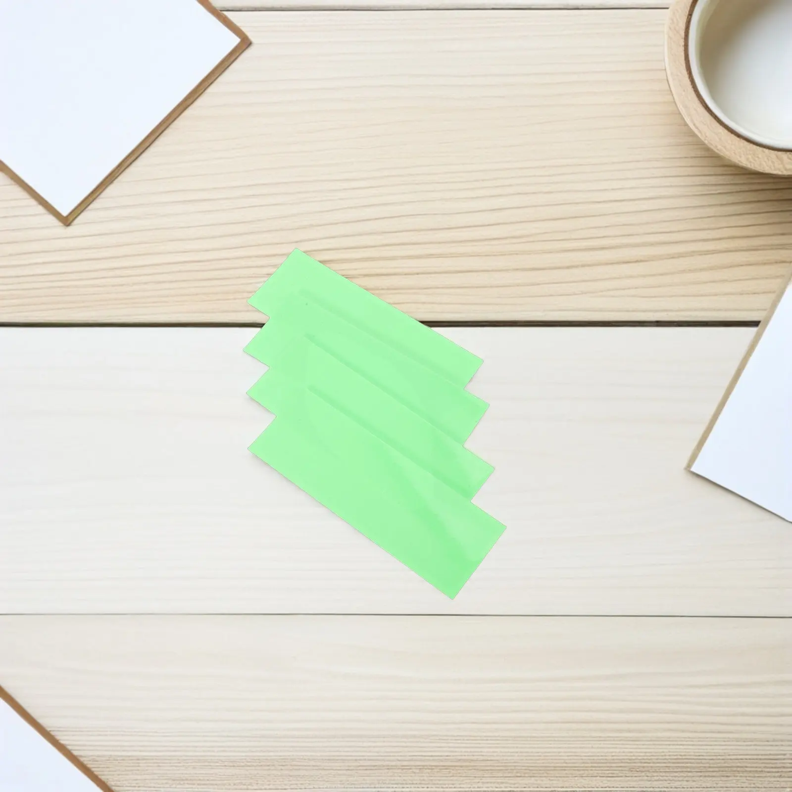 4Pcs Fingerboard Grip Tape Fluorescent -in-The-Dark Anti-Slip Mini Skate Board Accessories 38x110mm Creative DIY