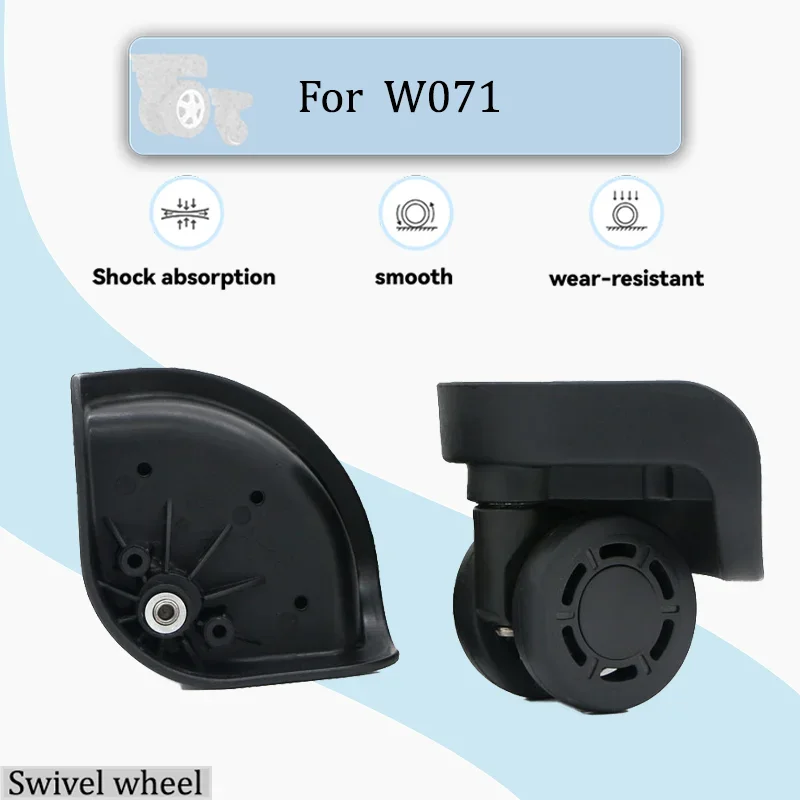 

Для W071 противоударные сменные колеса для багажа, гладкие вращающиеся поворотные ролики, универсальный комплект для ремонта чемодана