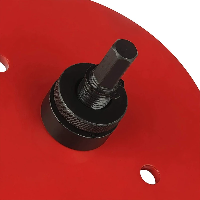 Sega a tazza da 4 pollici da 100mm con mandrino, lama per sega a tazza HSS bimetallica profonda 38mm per impieghi gravosi con denti a rastrello positivo
