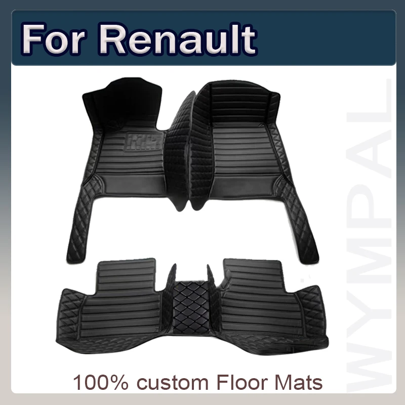 For Renault Captur (B Platform) 2018 2017 2016 2015 2014 2013 Car Floor Mats Styling Custom Auto Accessories Carpets Protect