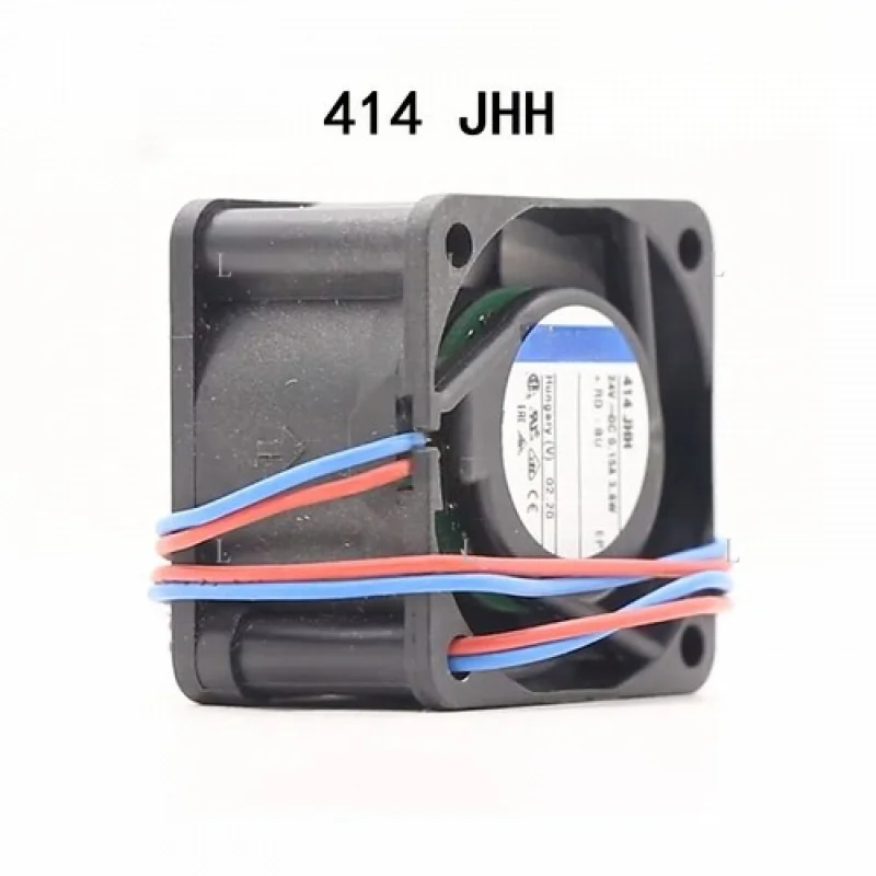 

L для Ebmpaps 414JHH 24VDC 3,6 Вт 0,21 А 24 м3/ч 40*40*25 мм Охлаждающий вентилятор промышленного корпуса