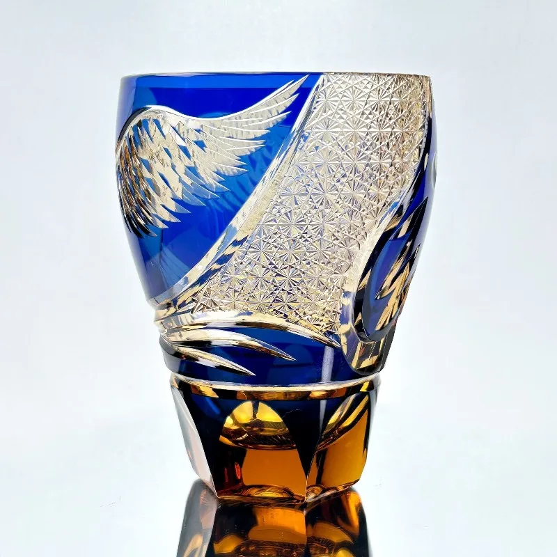 Owl crystal glass, wine glass gift cup collection, holiday gift boyfriend