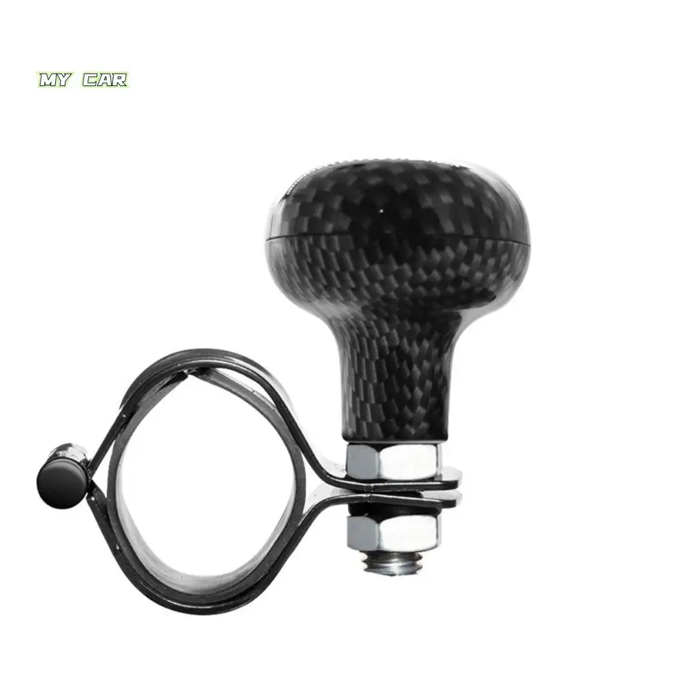 

Практичная ручка-спиннер рулевого колеса из АБС-пластика, адаптер для поворота автомобиля, шариковая ручка рулевого колеса, вращающаяся черная автомобильная аксессуары, автомобиль