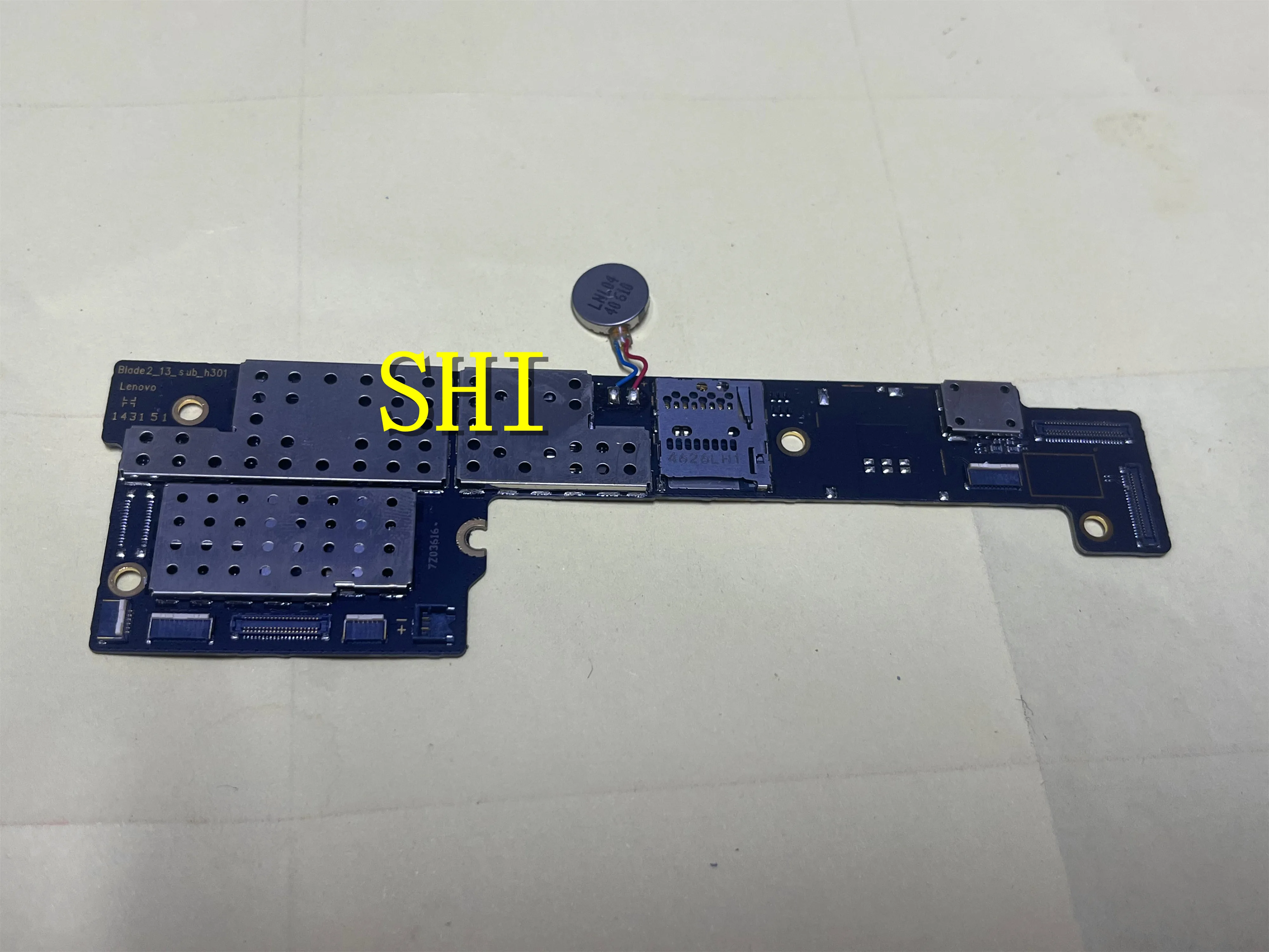 For Lenovo Yoga Tablet  2 Pro -1380F 2 Pro 1380 BIade2_13_sub SD 2 Pro -1380L SD SIM card panel Tested 100%OK Free shipping image 2