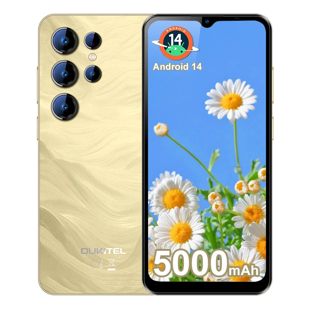 OUKITEL C2 Android 14 Smartphone 16(4+12)GB RAM 64GB ROM 6.52