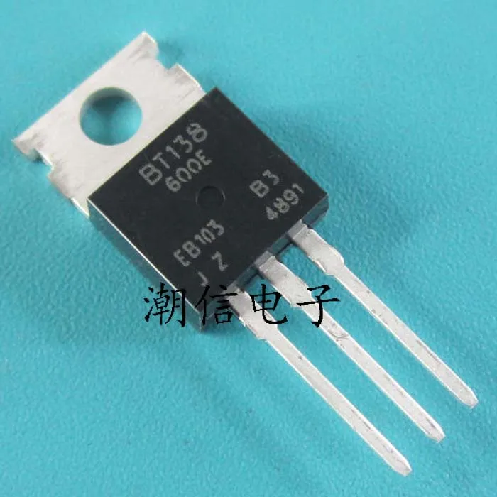 10PCS/LOT  BT138-600 BT138-600E 12A600V