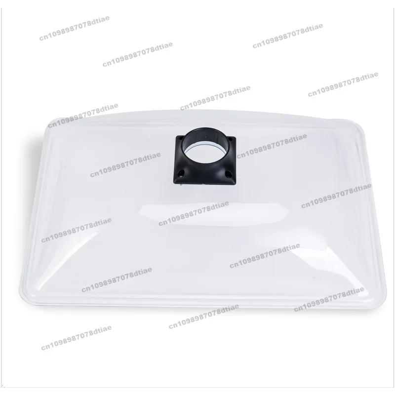 

For Moxibustion Smoke Hood PC Temperature-resistant Square Transparent Square Moxibustion Smoke Hood 620 * 420 MM
