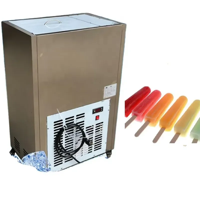Commercial Popsicle Stick Machine with Different Molds Reasonably Priced Ice Lolly Maker for Home and Business Use