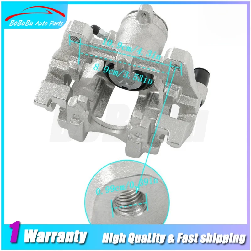 Rear Side Brake Calipers W/ Bracket For 13-22 Ford Edge Escape Lincoln MKC 18-B5476A 18B5476A DG9Z2552C DG9Z2552A DG9Z2552B