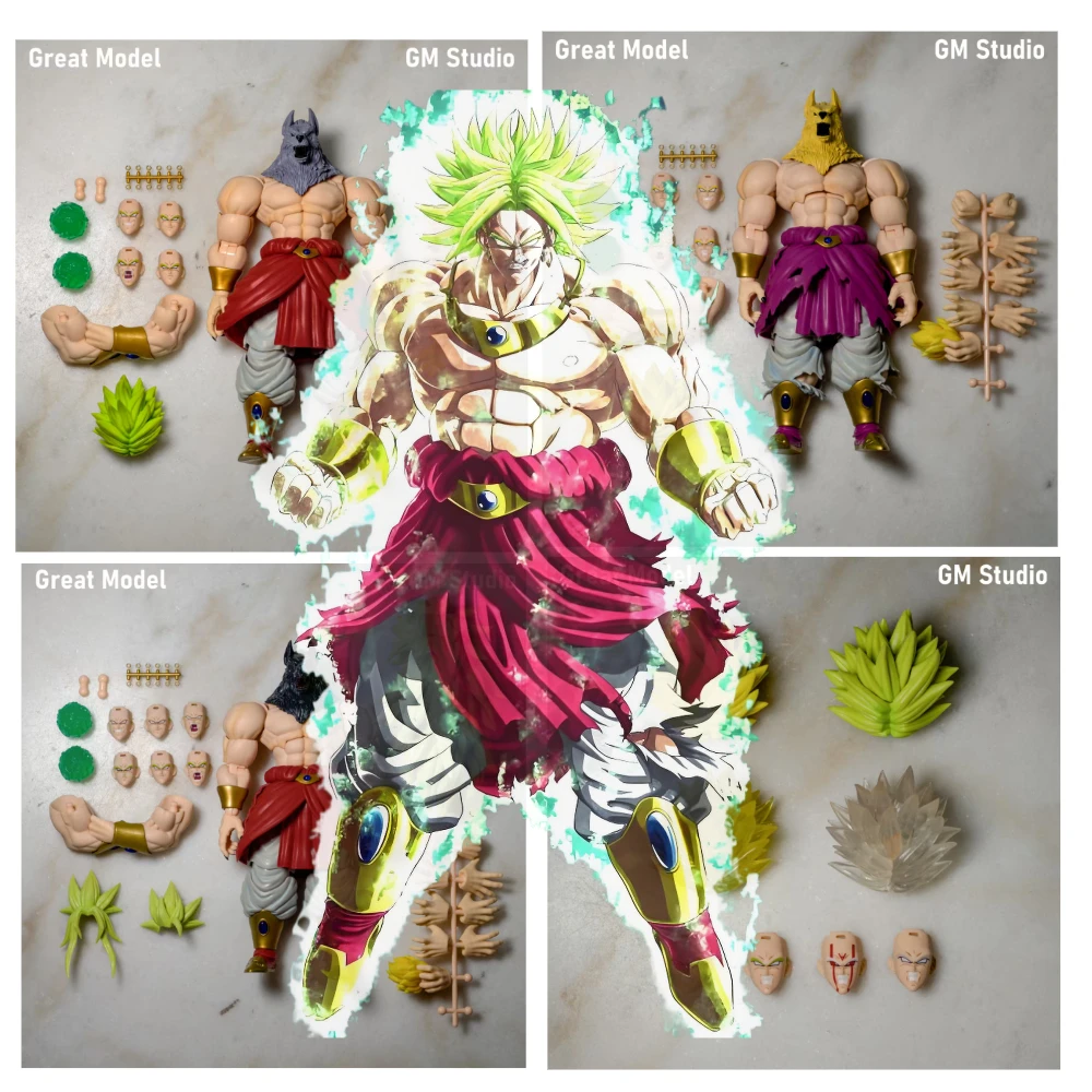 

Коллекционная фигурка GM Dragon Ball: Супер Сайян Броли, большая модель, аниме-фигурка, игрушка для коллекции, немедленная доставка