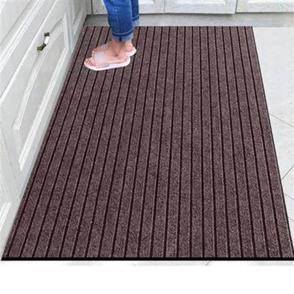 Kitchen Mat Non-Slip Waterproof Kitchen Door Mat Home Floor Rug Carpet Anti-Oil Easy Clean Carpet Doormat Bath Mat