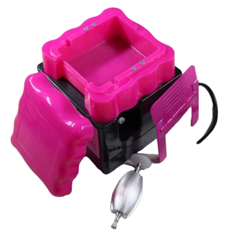 xx-Single Side Leather Edge Dyeing Box Machine With Iron Lid For Belt Bags Making Leather Edge Filling Machine
