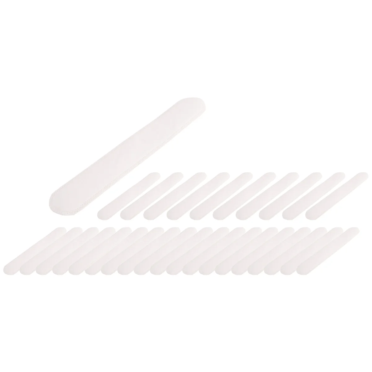 골프 모자 라이너 캡 보호 삽입 머리띠, 일회용 모자 라이너, 수분 흡수 땀 패드, 30 개/세트