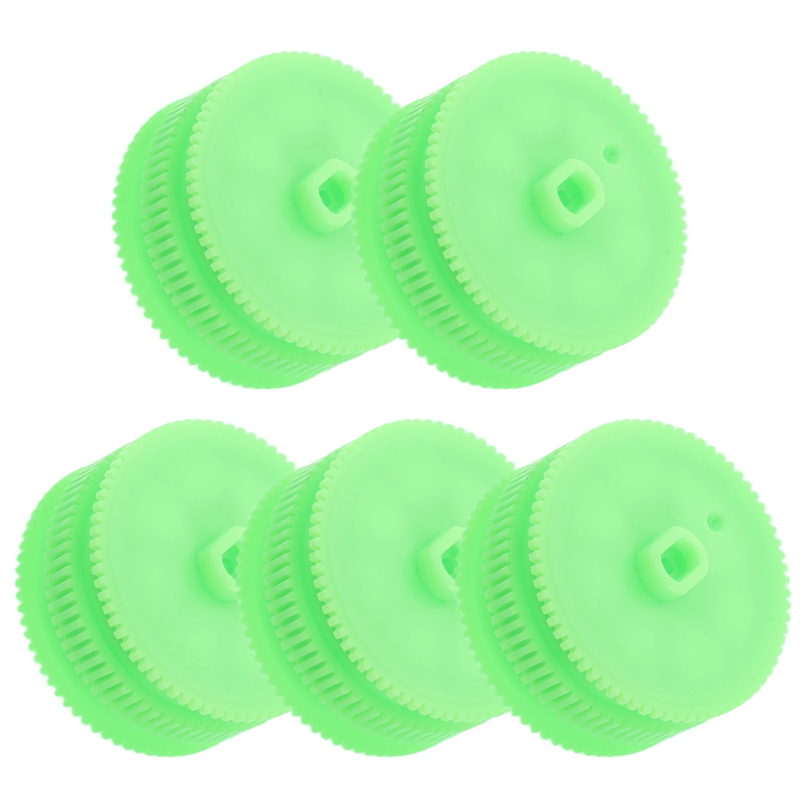 

5 Pcs Tank Training Wheels Remote Control Car Accessory Component Robot Micro Plastic