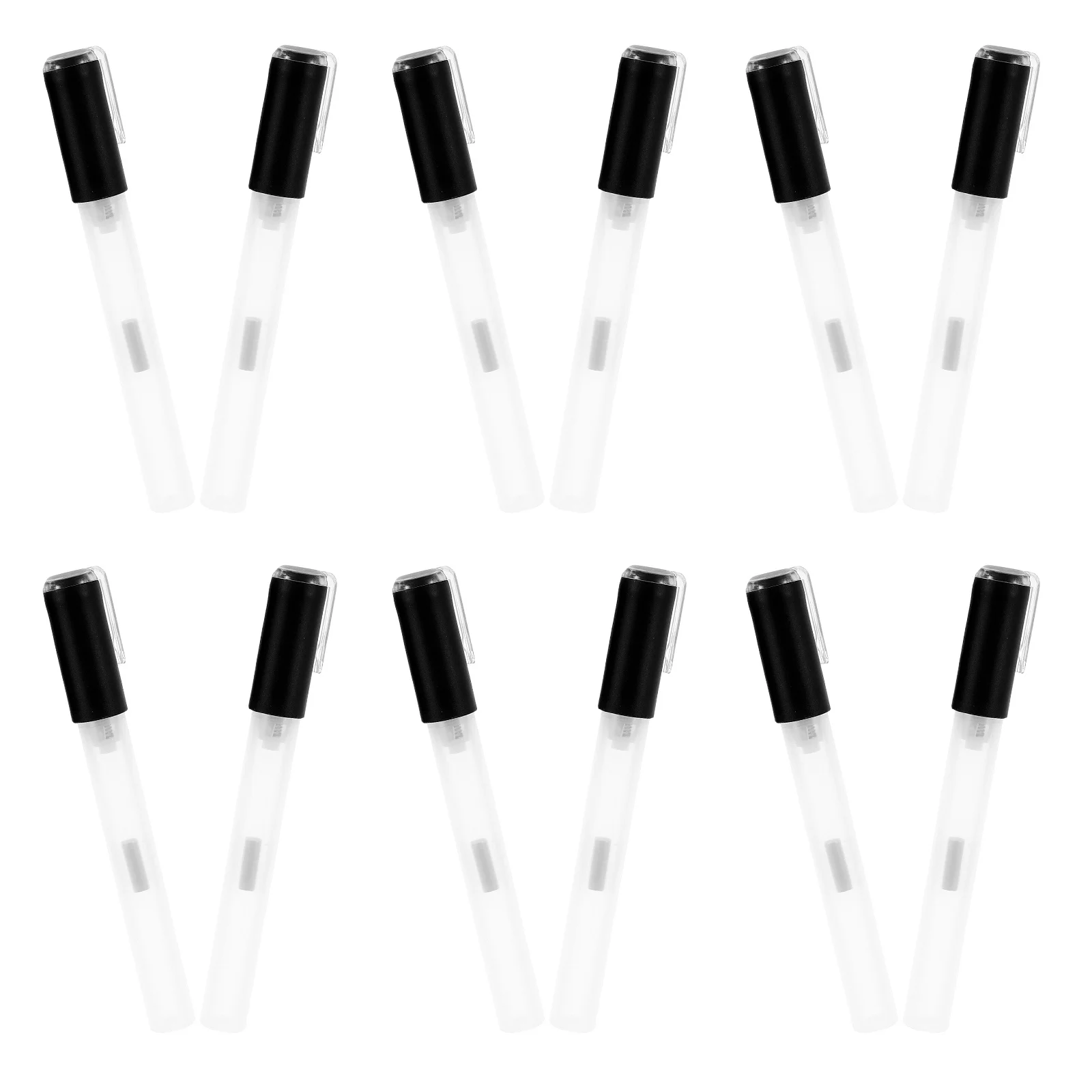 

15 шт. пустые маркеры, многоразовые ручки для рисования, прозрачный корпус, круглая косая головка, тонкий наконечник для граффити, бумажный рисунок, художественные проекты