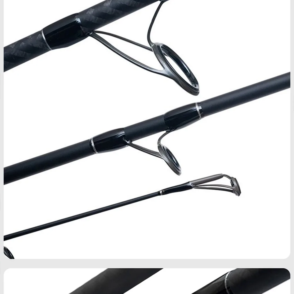 Angelruten-Führungsringe Spinning Casting Schnurführungsringe Keramik-Schlaufen Angelzubehör Set 5 Stück SALE – Detail 16