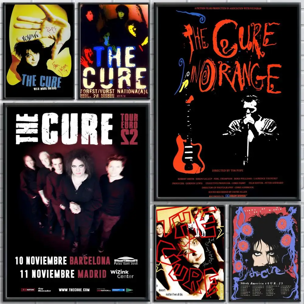 Music Rock band THE CURE Poster HD Self Adhesive Waterproof 