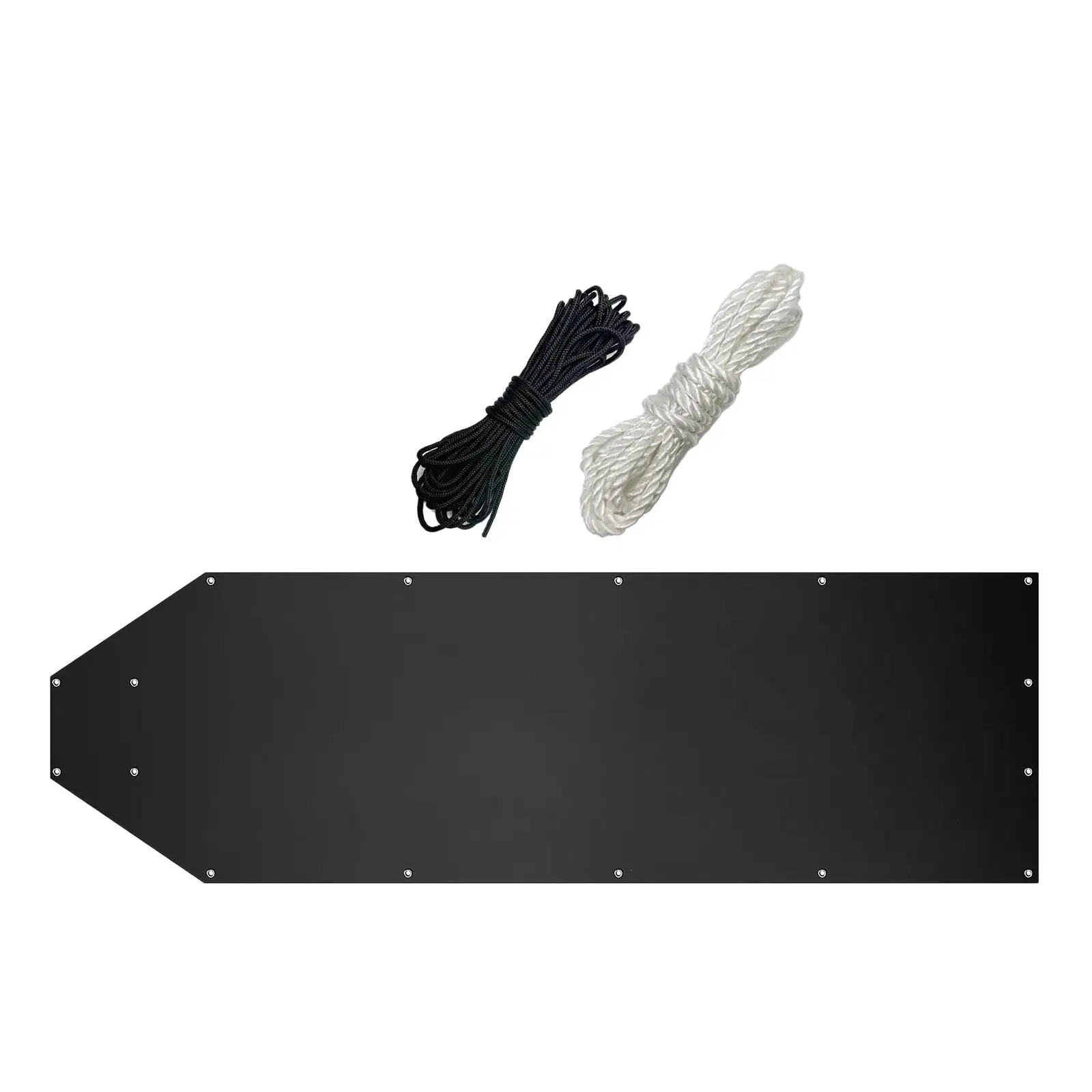HDPE Material Deer Drag Sled Compact Roll Up Game Hauler with Ropes for Outdoor Ice Fishing Camping