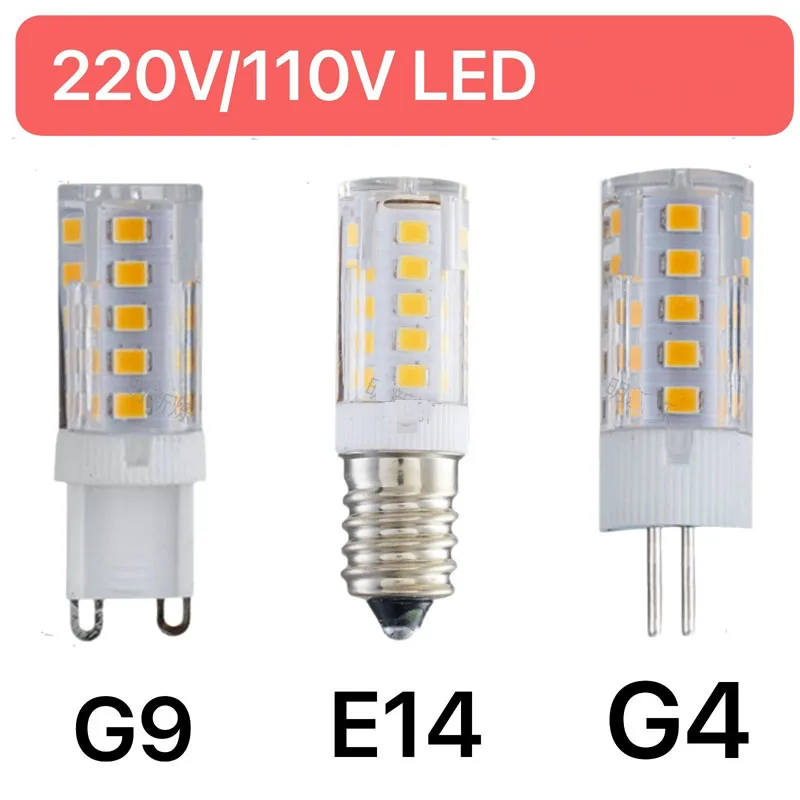 10Pcs 110V 220V G4 …