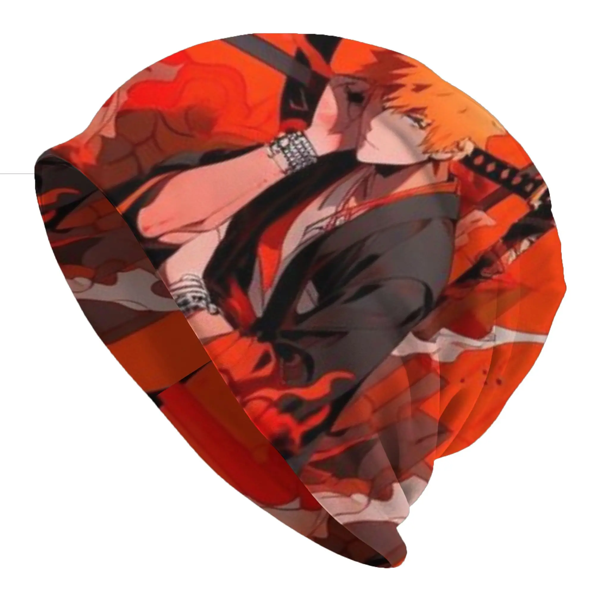 Bonnet Hats Bleach Men Women's Thin Hat Ichigo Kurosaki (3) Warm Cap Hip Hop Skullies Beanies Caps