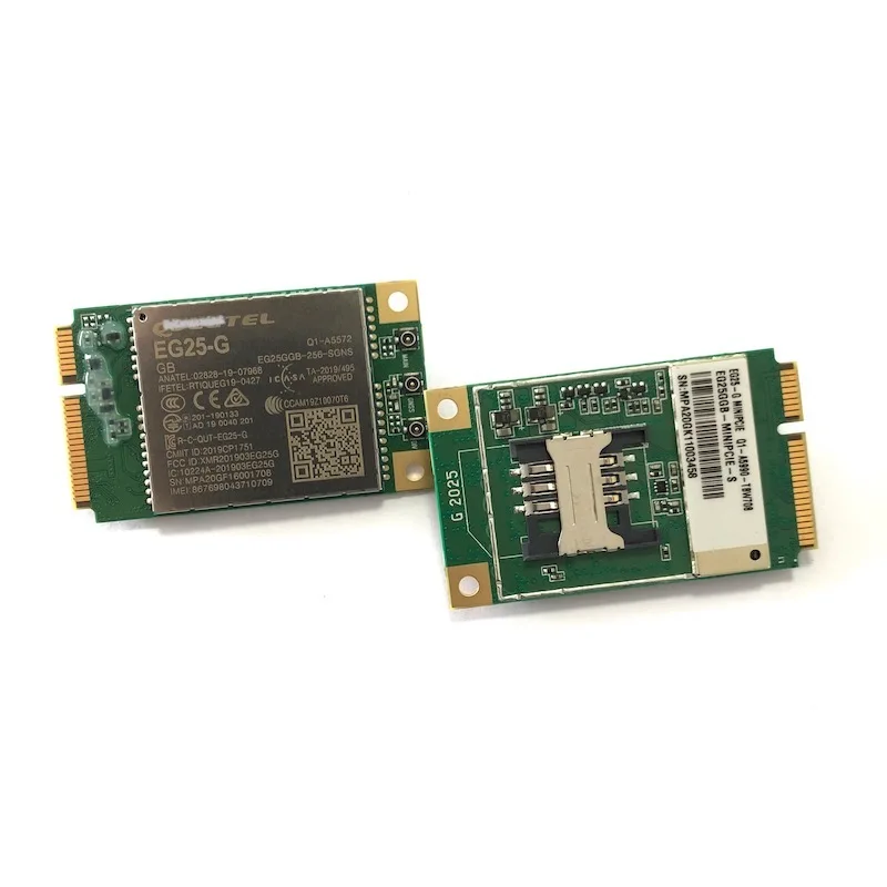 عرض خاص EG25-G Mini PCIe 4G LTE Cat 4 وحدة دعم GNSS EG25GGB-MINIPCIE EG25GGC-MINIPCIE العصابات العالمية