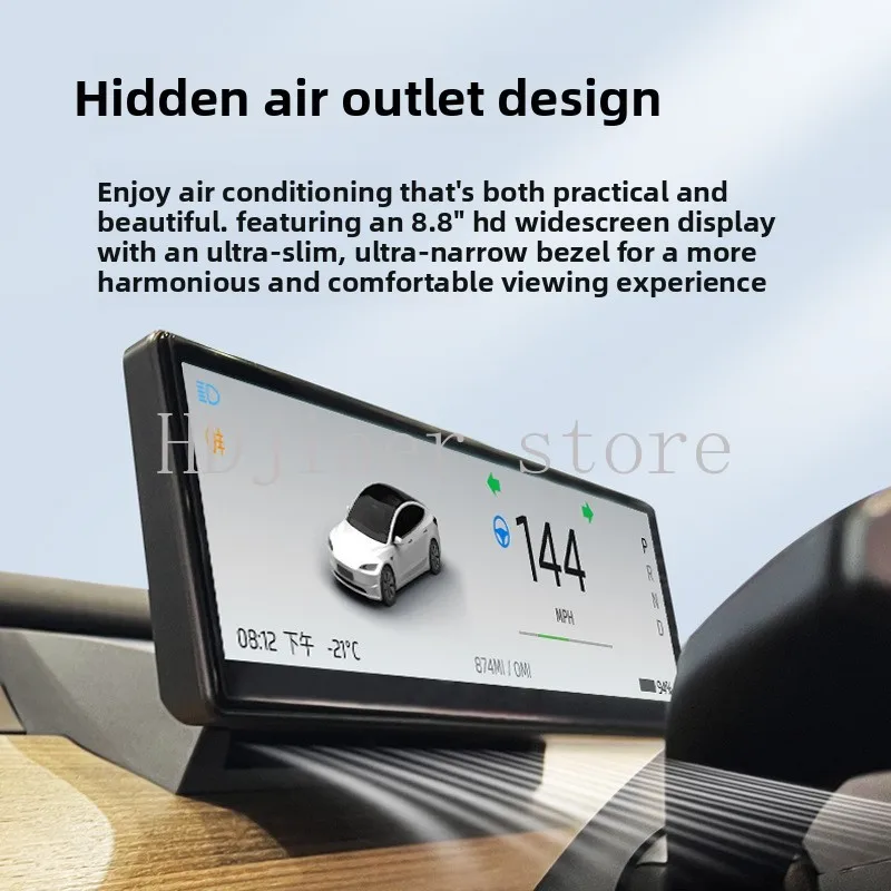 

Suitable for Tesla Tesla model3 modelY LCD instrument screen carplay windshield modified screen