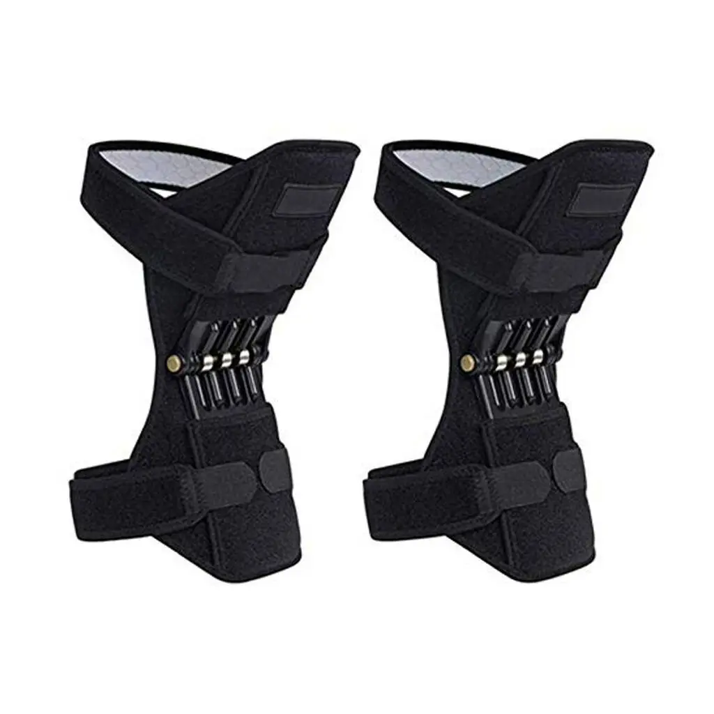 Knee Protection Joint Support Booster Power Knee Pads Powerful Rebound Spring Force Sports Support Reduces Soreness Arthritis