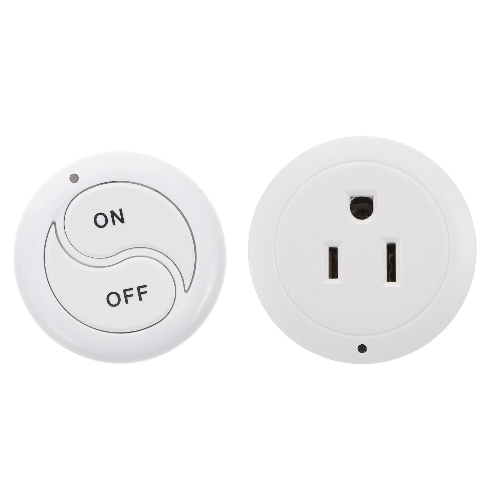 

Remote Control Wireless Outlet Premium Plastic Easy Installation Home Appliances Living Bedroom Kitchen