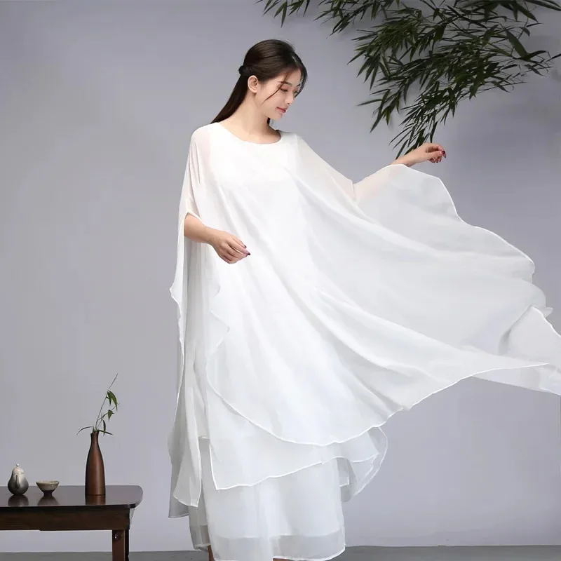 Ss13 tradicional estilo chinês roupas femininas yoga linho solto moletom calça feminina meditação tai chi conjunto cheongsam terno 1