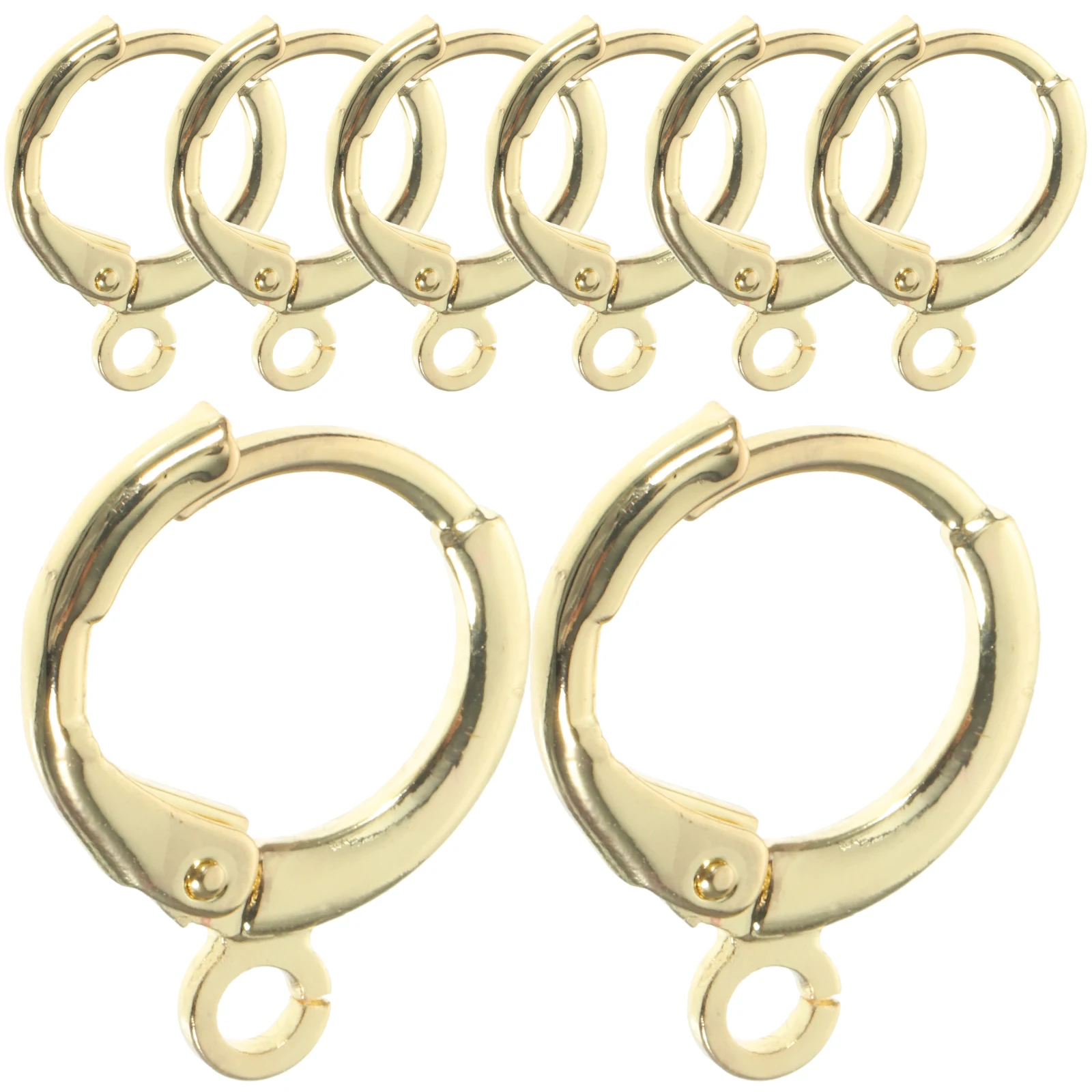 

30 Pcs Earring Pendant Wire Earrings Backs Making Supplies Silver Trendy Jewelry