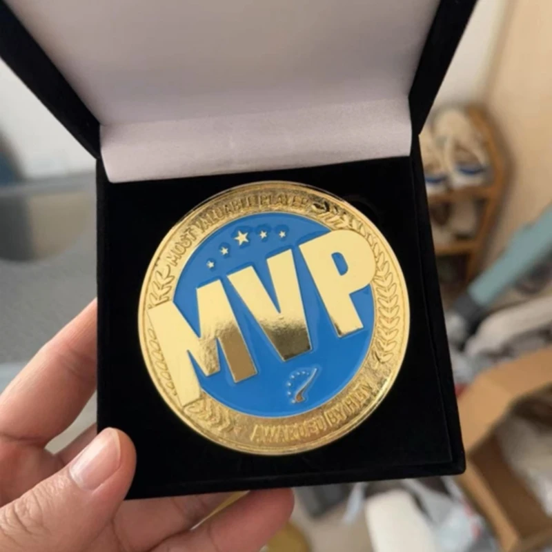 Medalla CSGO Major MVP, jugador estrella, Monesy Donk Niko, artículo coleccionable, insignia metálica, decoración de escritorio, regalo para jugadores