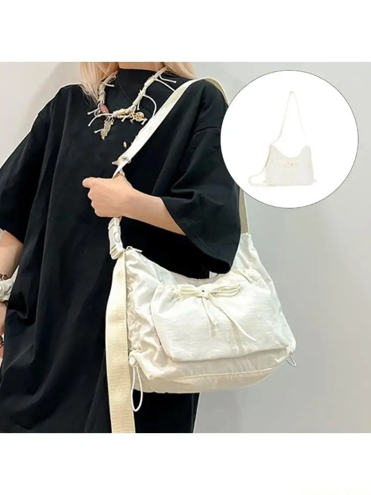 

X90D модная сумка на плечо с бантами и подмышками, практичная сумка, компактный органайзер через плечо для занятых женщин