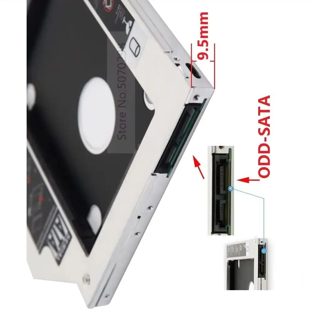 

Второй жесткий диск HDD, оптический отсек, рамка Caddy, кронштейн для Asus F553MA F554L F554LA F555LA D553MA F550z x450jn pu550ca X540L X550LA
