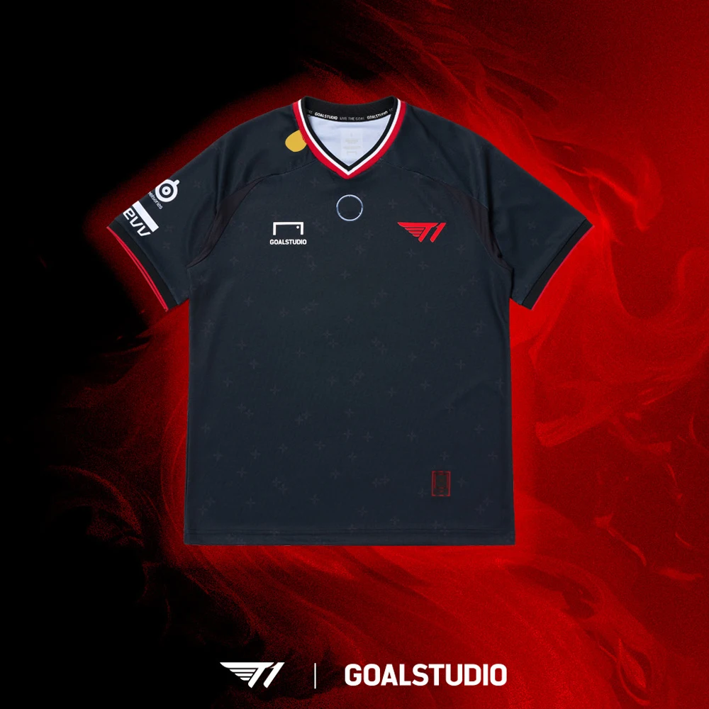 T1 Team 2025 New FAKER Esports Camiseta familiar para entusiastas del juego para hombres y mujeres Camiseta de competición League of Legends