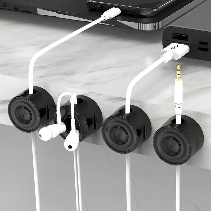 Manajemen kabel di bawah meja pemegang kawat pengatur pemegang kawat manajemen kabel penjaga di bawah meja Organizer dan