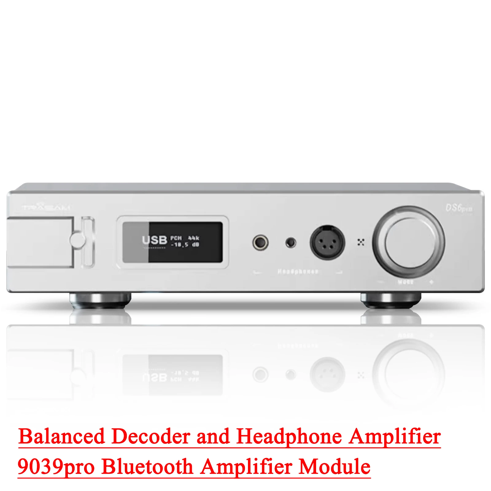 

SUQIYA DS6PRO New Balanced Decoder Headphone Amplifier All-in-One 9039pro Bluetooth Headphone Amplifier Module