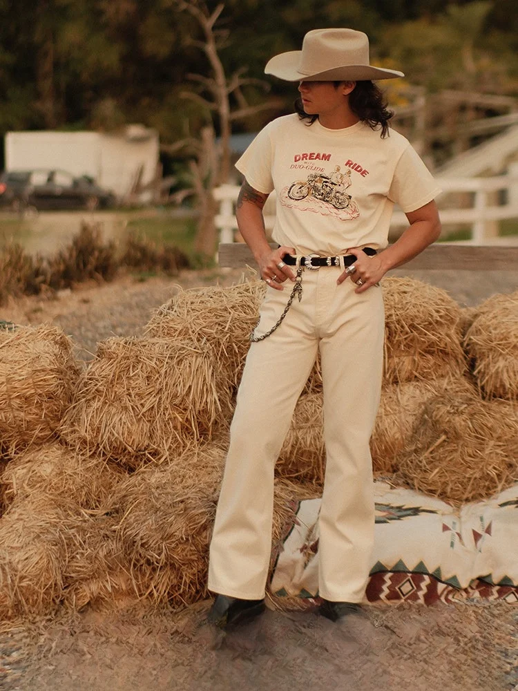 

White Embryo Cotton Seed ell Straight Leg Jeans Narrow Width Cotton 00% Material Youth ular mid Waist Long Pants