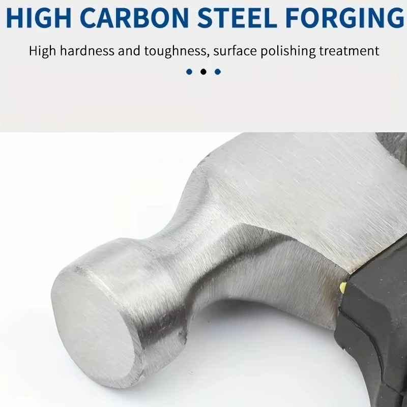 Multifunctional Mini Ramshorn Hammer 156 mm Engineering Handle Claw Hammer Portable Carpentry Window Breaking Hand Tools