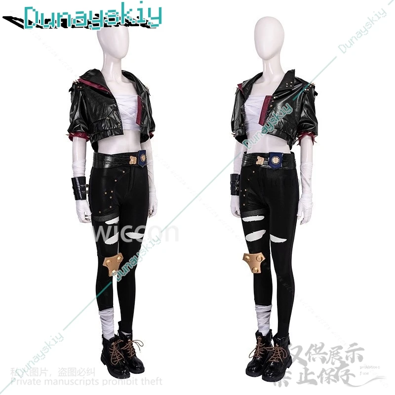 Anime Arcane League Of Legends Game LOL Cosplay Tops Jas Broek Pruik Schoenen Set Voor Meisjes Vrouw Halloween Kerst Cos Aangepast