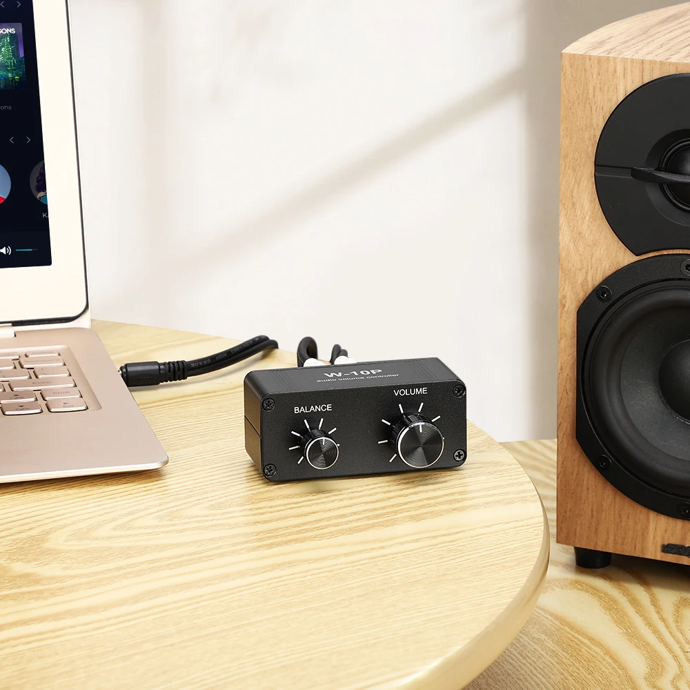 AIYIMA Mini Âm Thanh Di Động Tiền Khuếch Đại Nhà DIY Nhà Hát Preamp Hifi Stereo Tiền Khuếch Đại RCA Jack 3.5Mm Có Nút Điều Chỉnh Âm Lượng