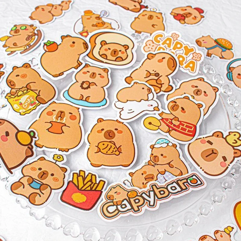 10/30/50/100pcs Kapibara cute sticker student