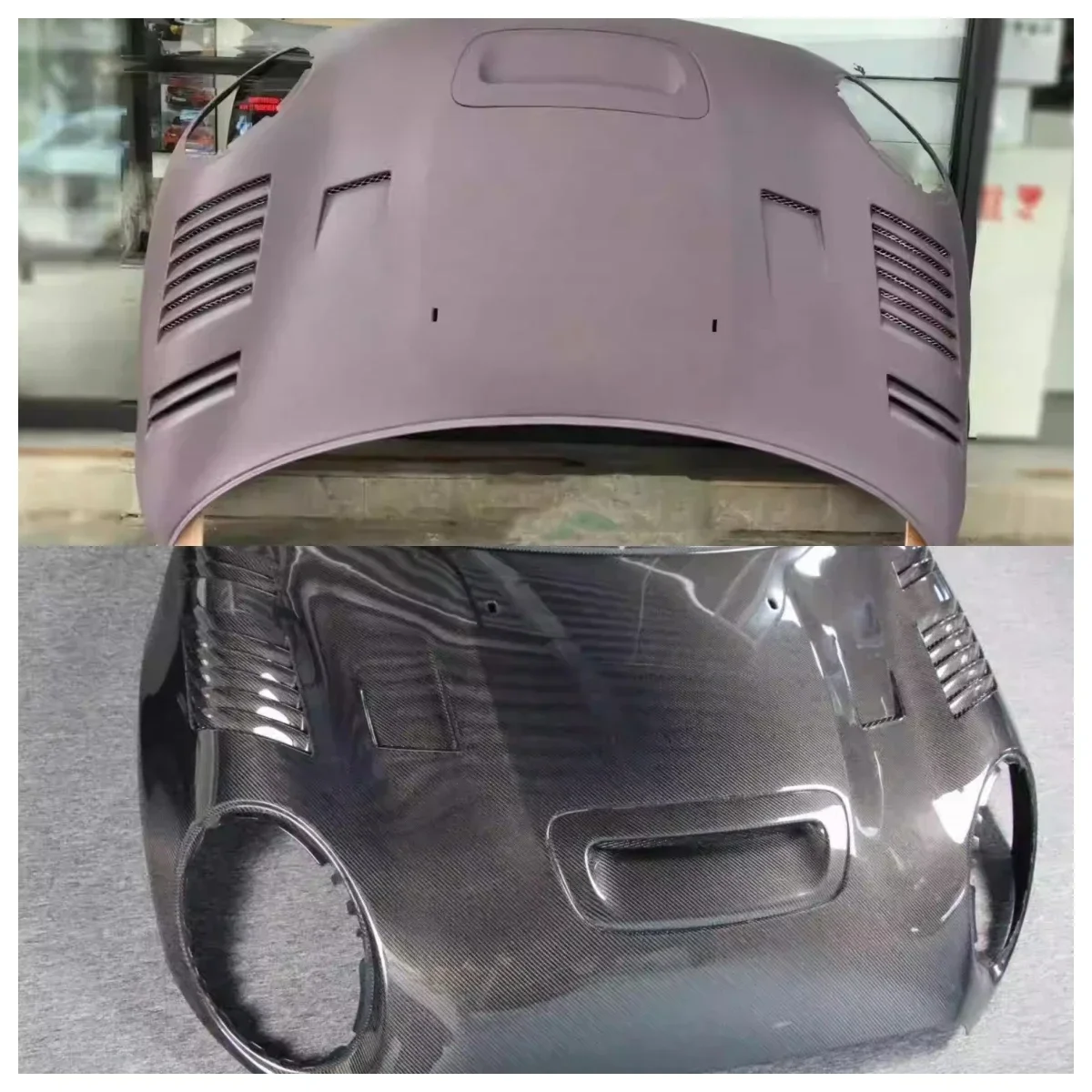 

Carbon Fiber Engine Cover for BMW MINI R56 F56 Resin Bonnet Convert AG Light Weight Hood Car Accessories
