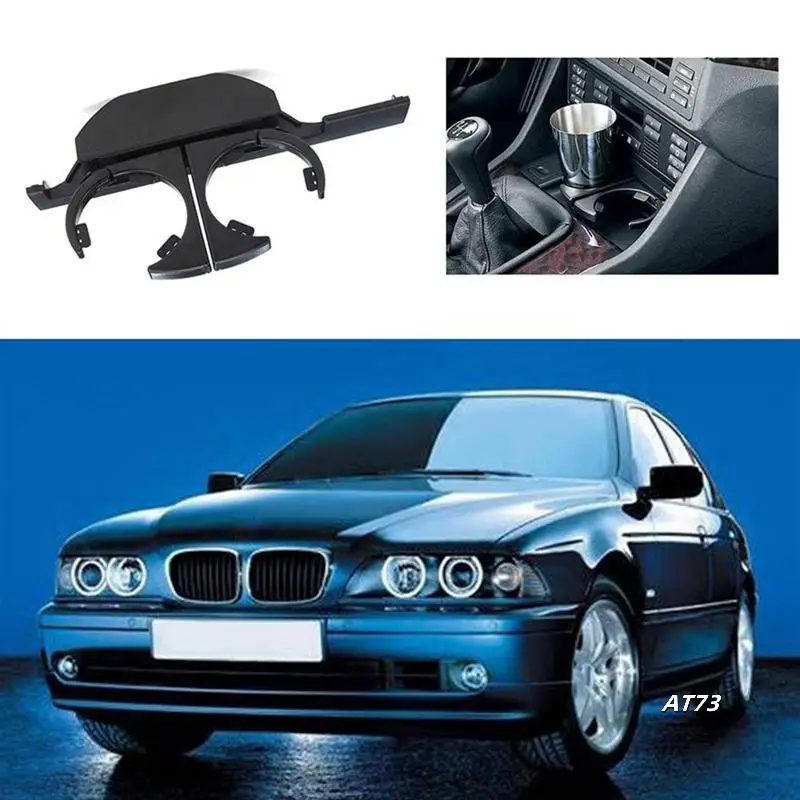 

Automotive Front+Rear Retractable Cup Holder Water Cup Holder Right Hand Drive For BMW E39 525I Parts 51168184520 51168190206