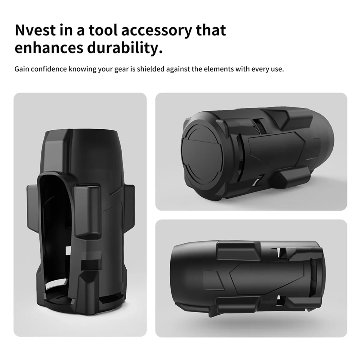 ABZJ M18FUEL Llave de impacto de alto par de 1/2 pulgada con bota protectora de anillo de fricción (2967-20)