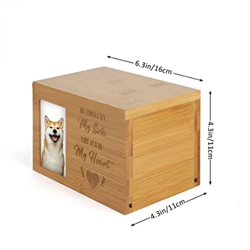 wooden pet cremation urn pet for ashes pet urn wooden box